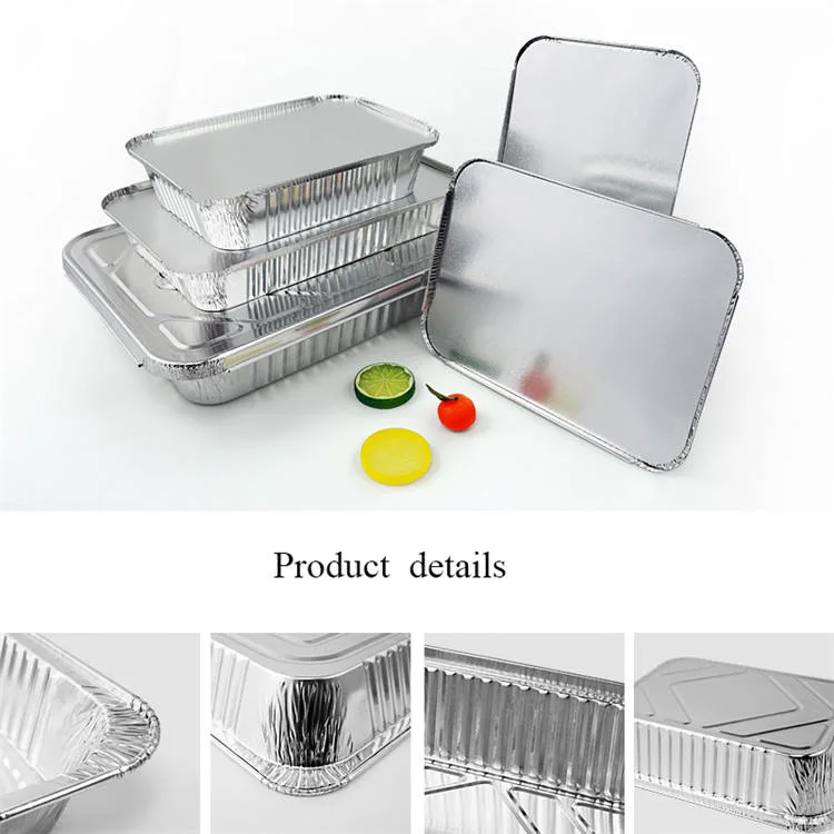 Disposable Food Packaging Aluminum Foil Container Aluminum Foil